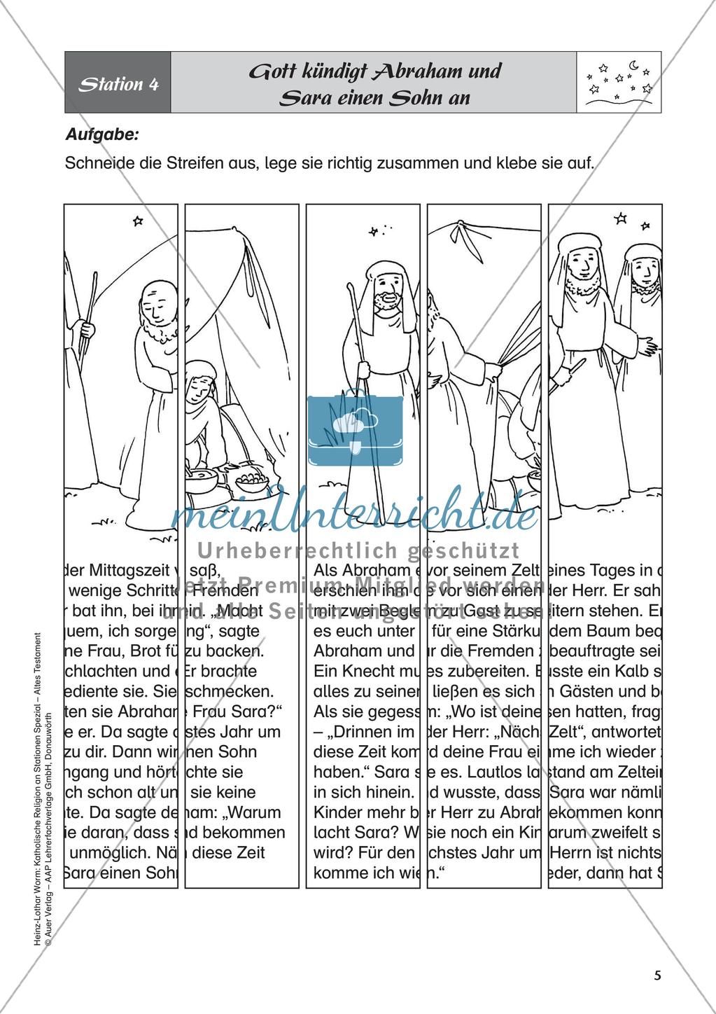 Kath. Religion an Stationen: Altes Testament: Abraham Preview 7