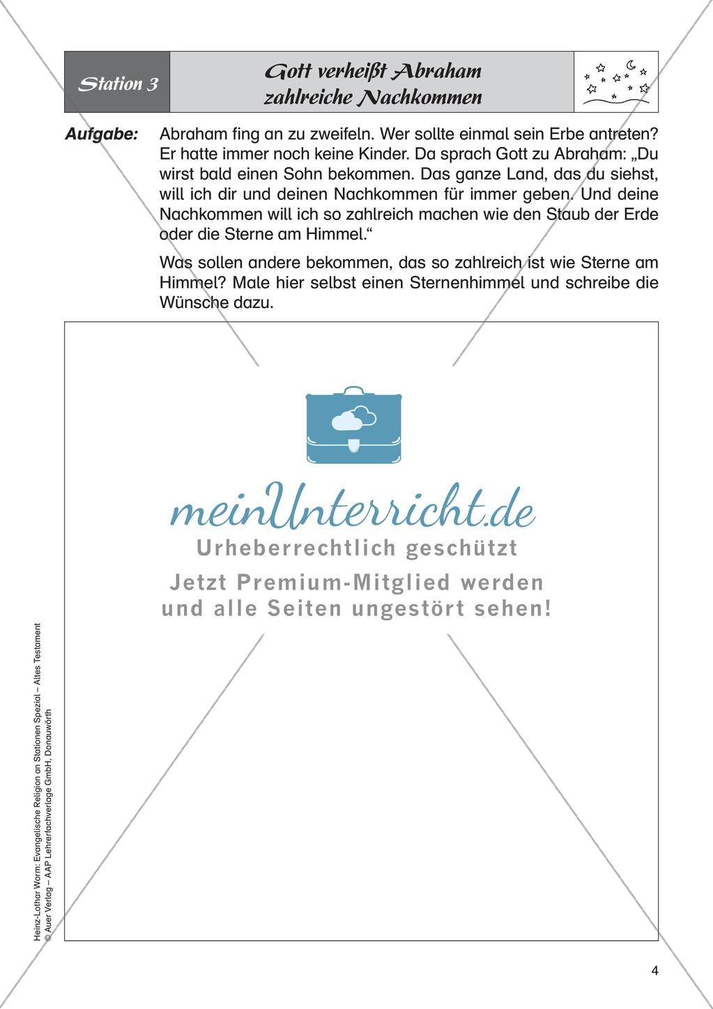Ev. Religion an Stationen: Altes Testament: Abraham Preview 6
