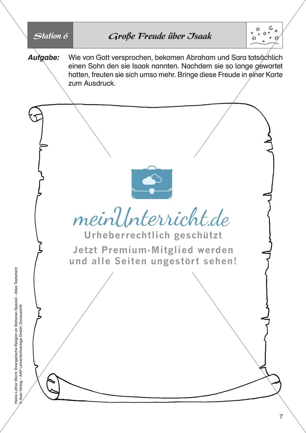 Ev. Religion an Stationen: Altes Testament: Abraham Preview 9