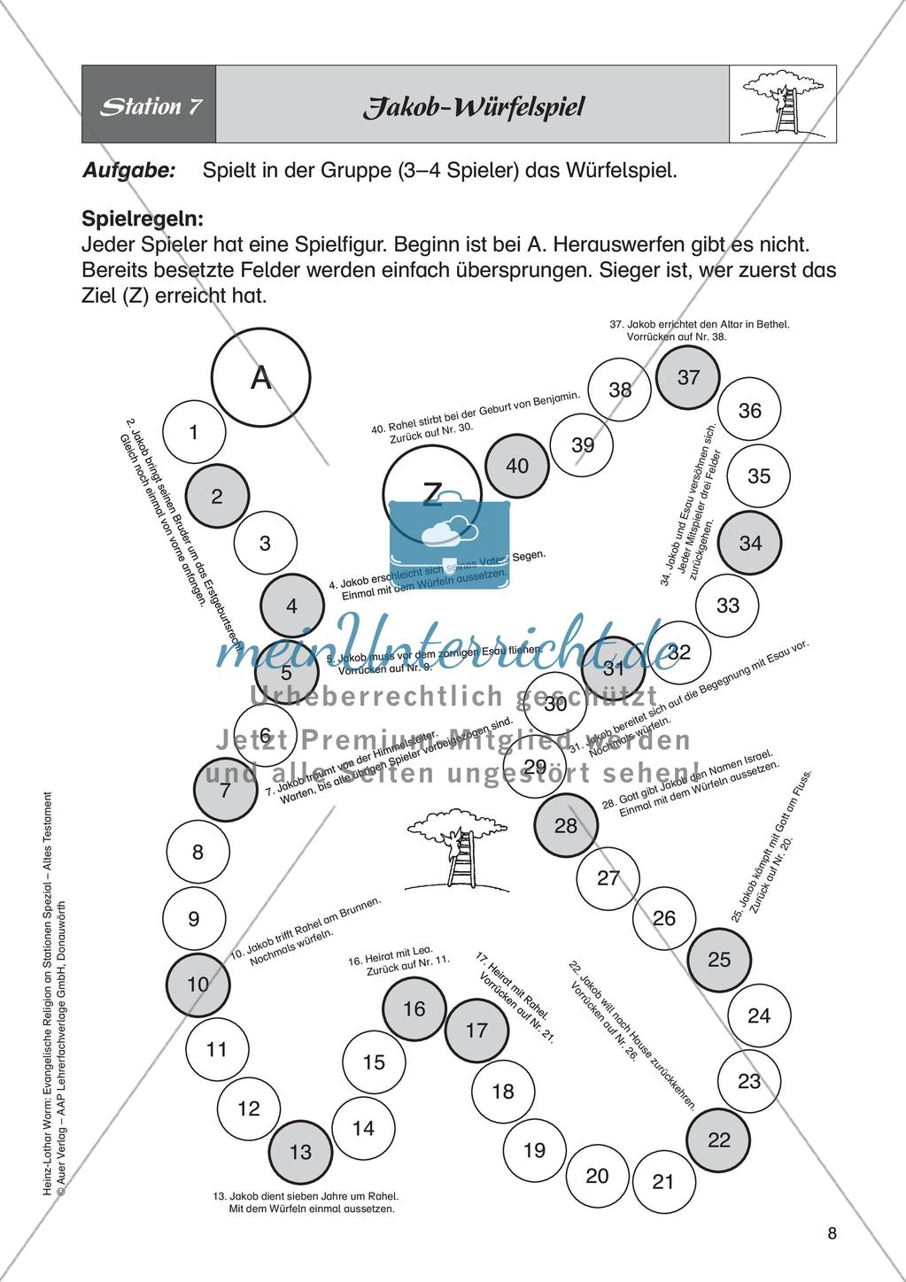 Ev. Religion an Stationen: Altes Testament: Jakob Preview 10