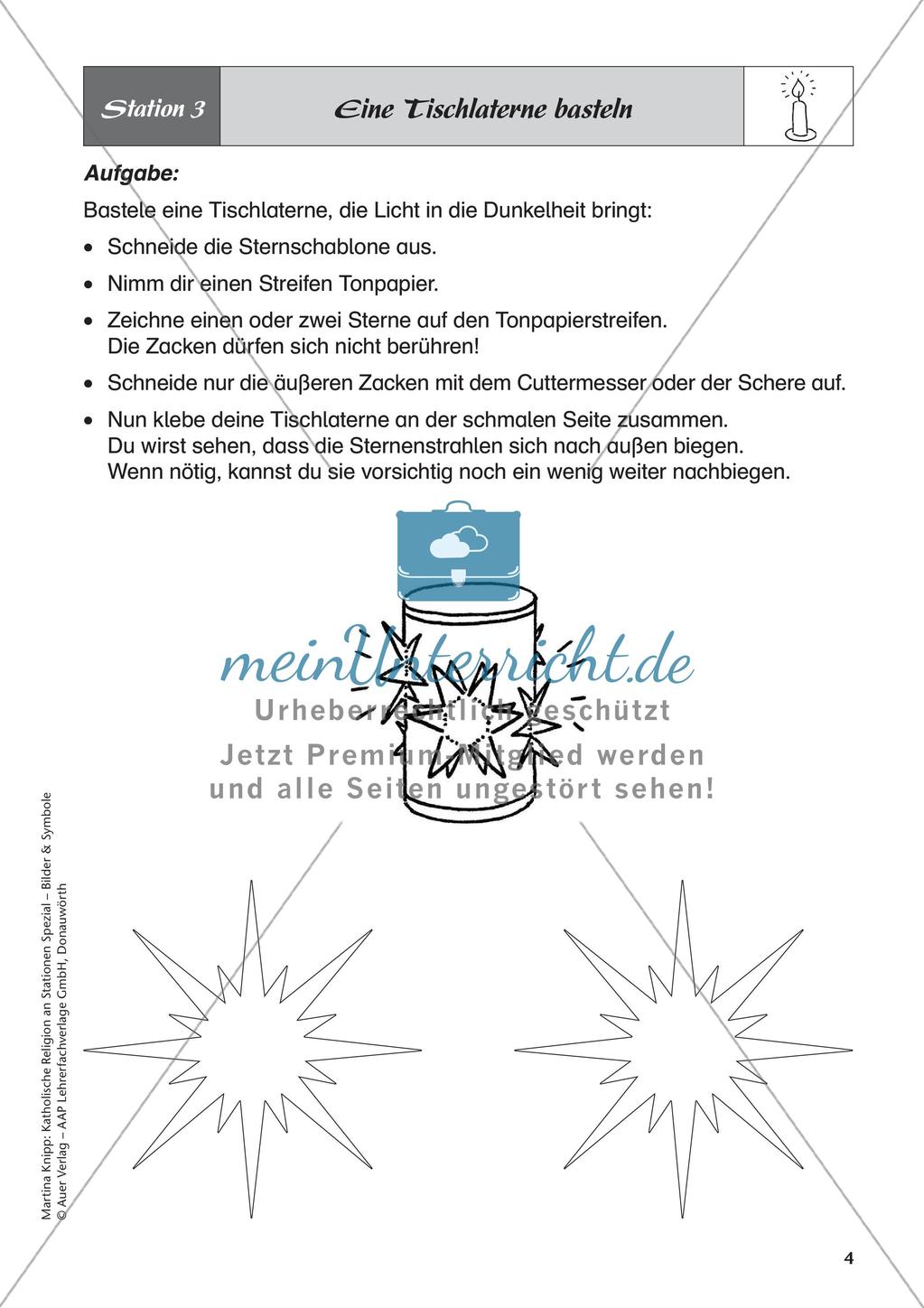 Kath. Religion an Stationen: Symbol Licht Preview 6