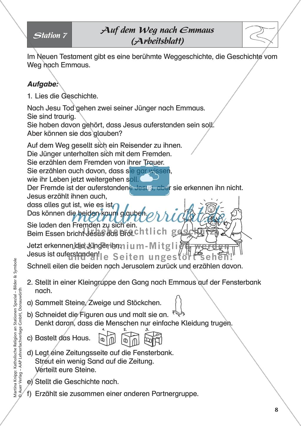 Kath. Religion an Stationen: Symbol Weg Preview 10