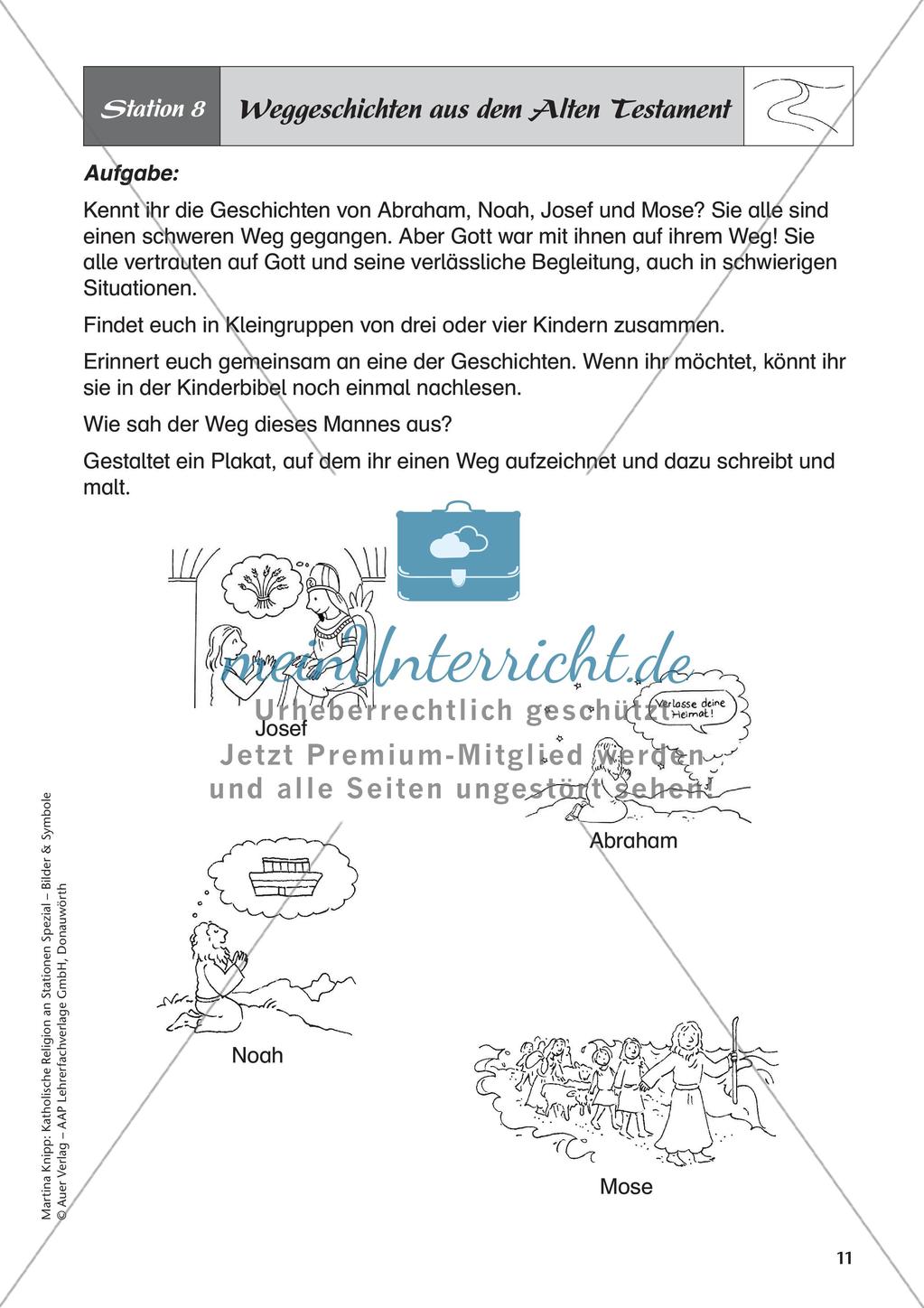 Kath. Religion an Stationen: Symbol Weg Preview 13