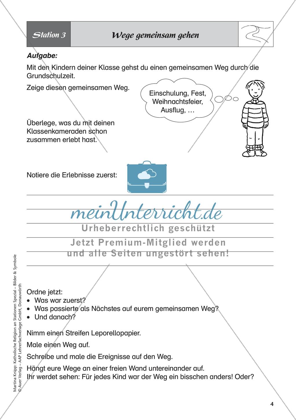 Kath. Religion an Stationen: Symbol Weg Preview 6