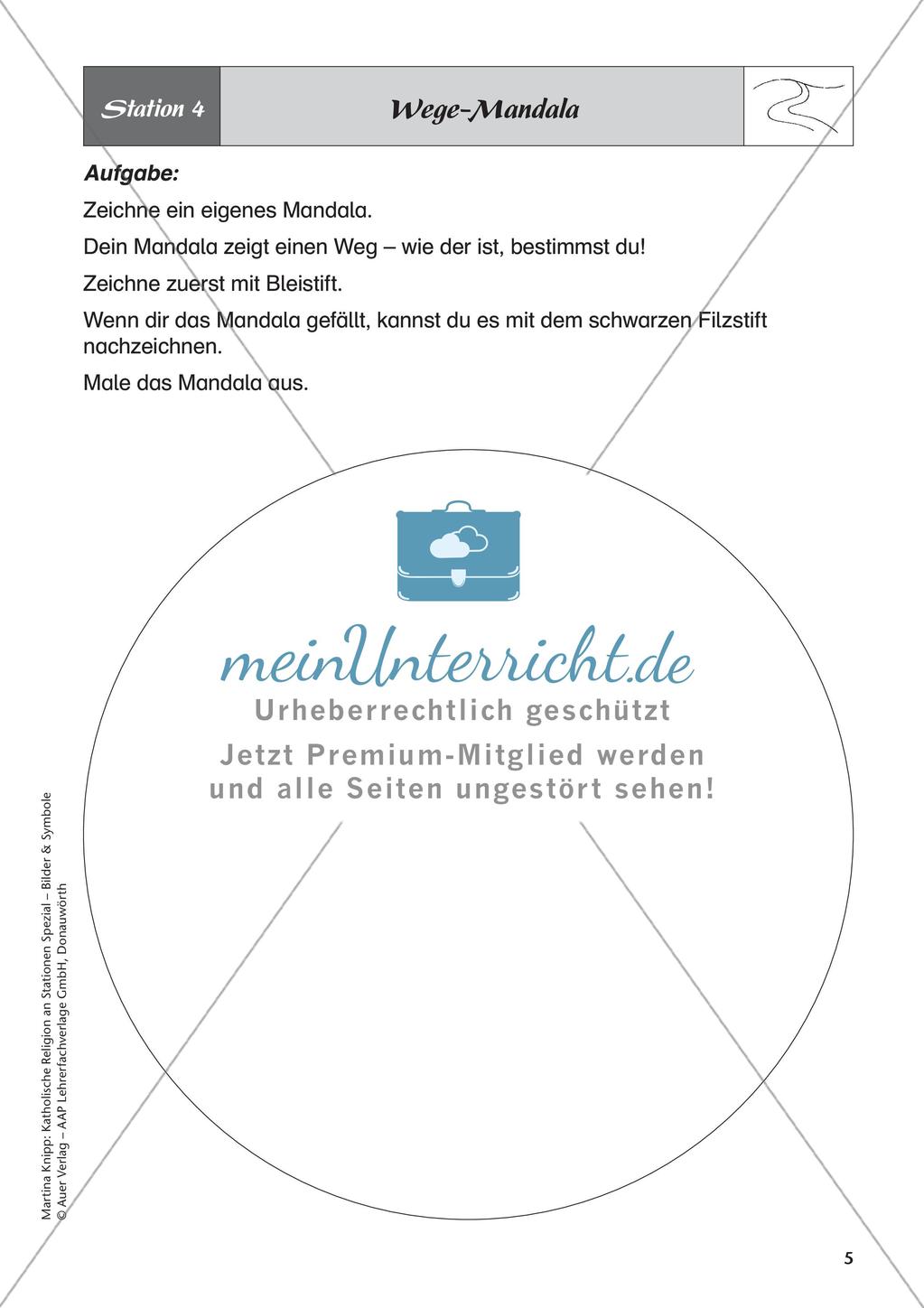 Kath. Religion an Stationen: Symbol Weg Preview 7
