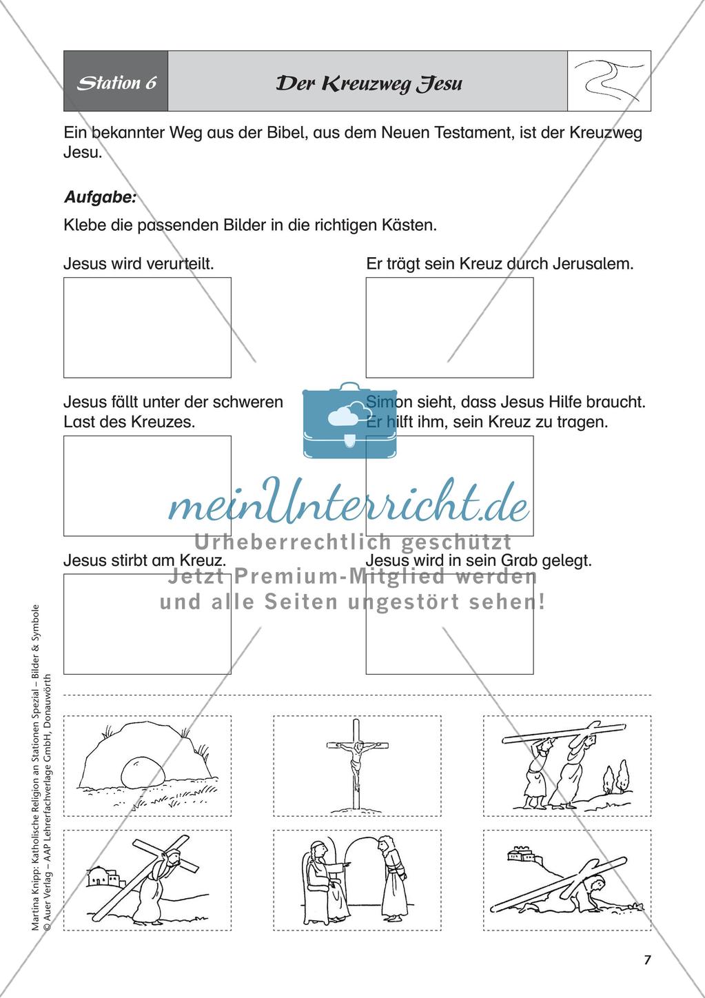 Kath. Religion an Stationen: Symbol Weg Preview 9