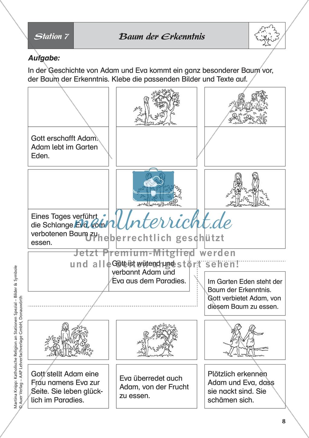 Kath. Religion an Stationen: Symbol Baum Preview 10