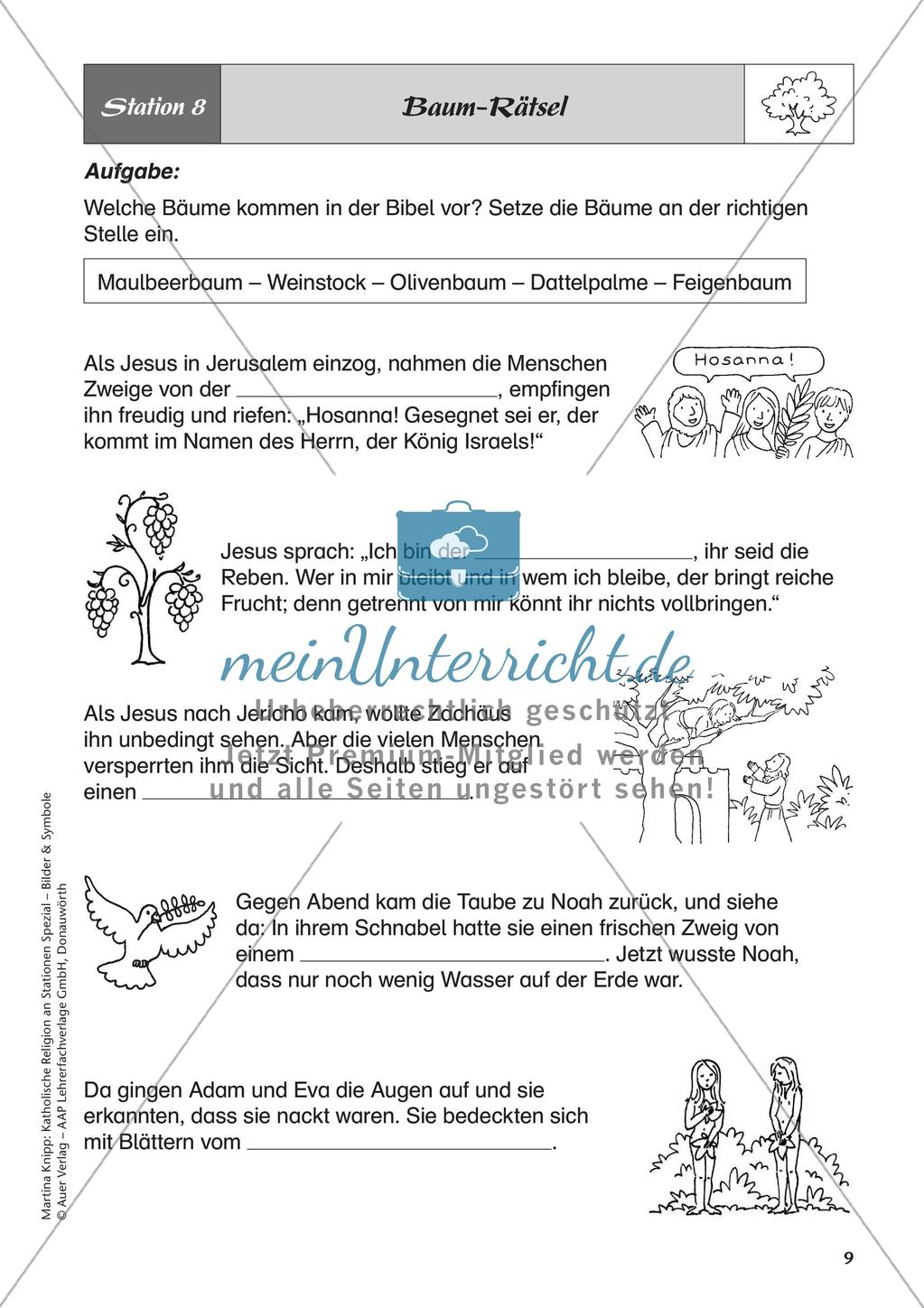 Kath. Religion an Stationen: Symbol Baum Preview 11