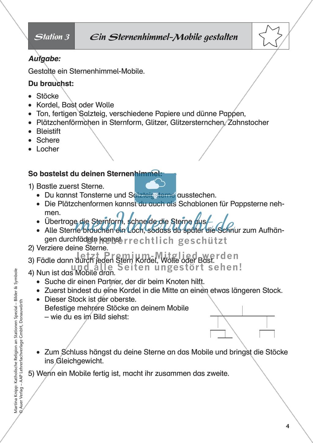 Kath. Religion an Stationen: Symbol Stern Preview 6