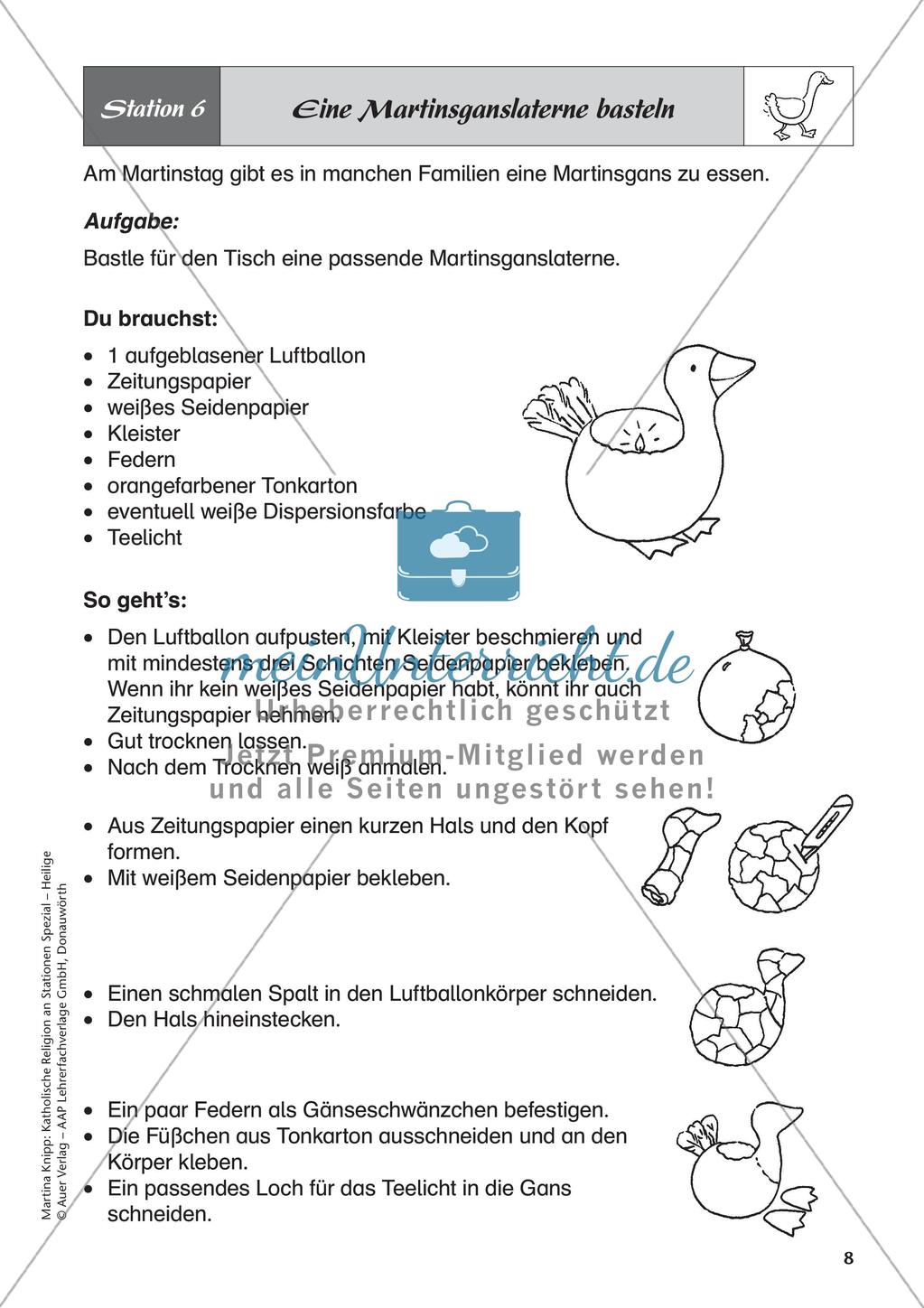 Kath. Religion an Stationen: Martin von Tours Preview 10