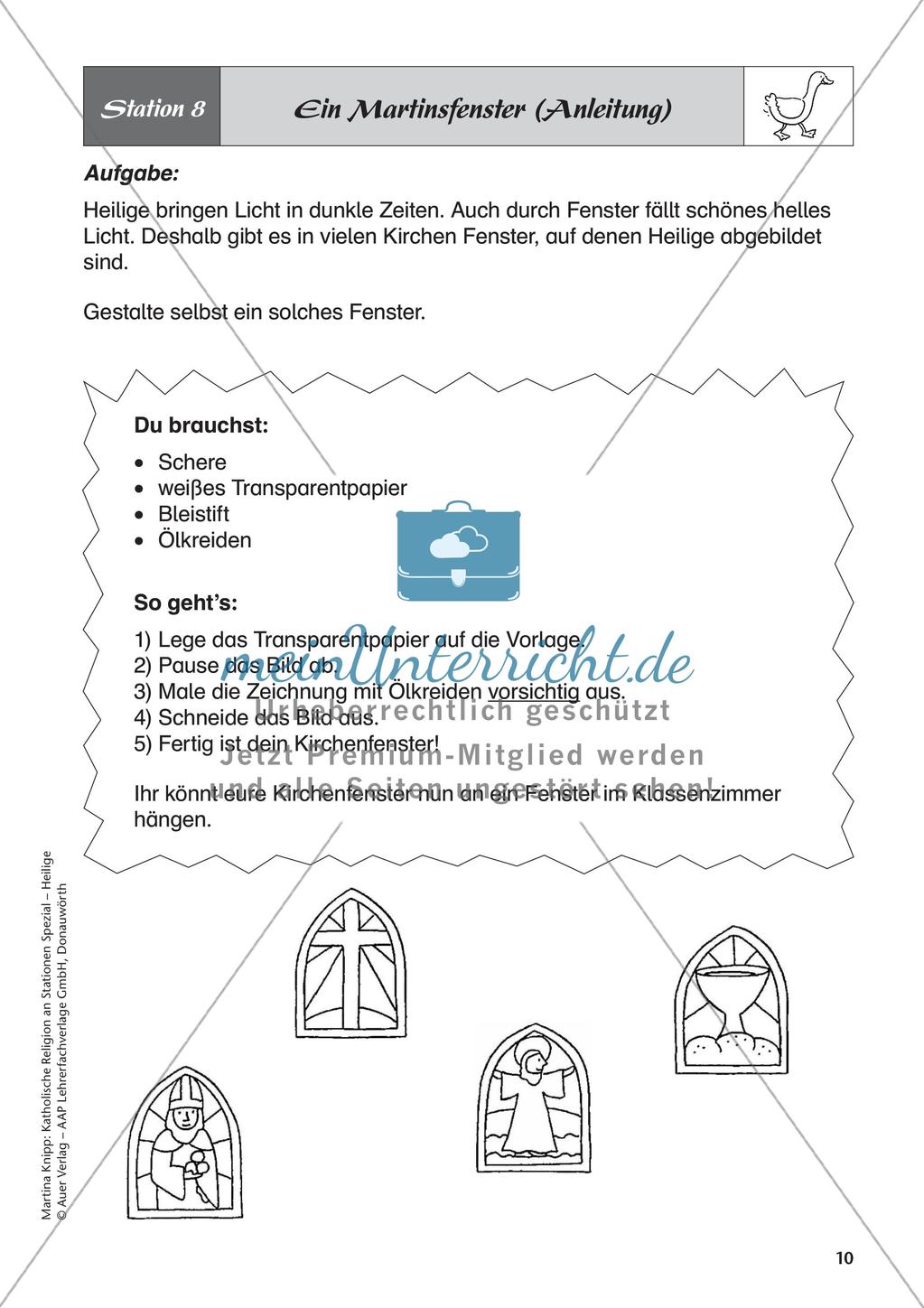 Kath. Religion an Stationen: Martin von Tours Preview 12