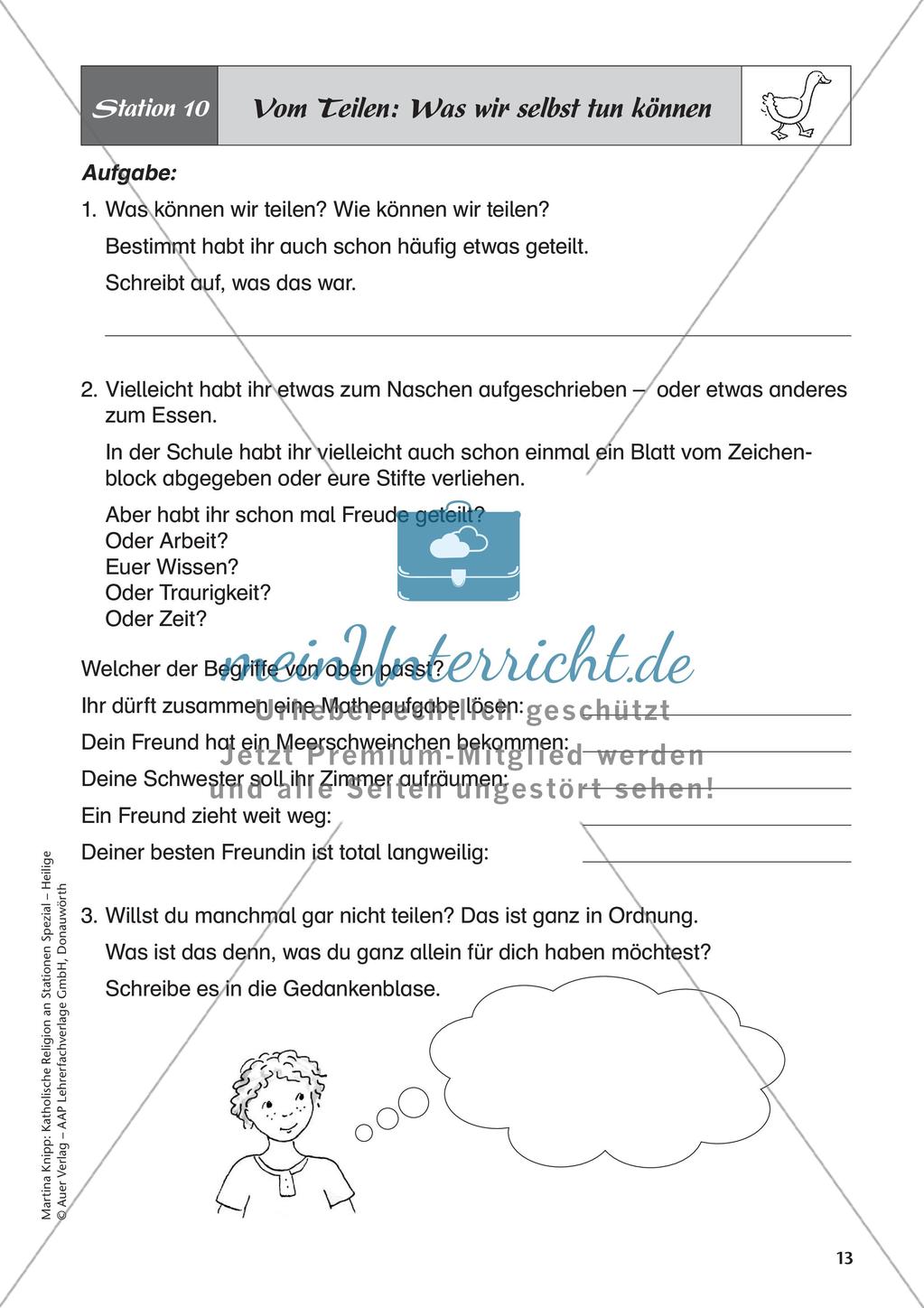 Kath. Religion an Stationen: Martin von Tours Preview 15
