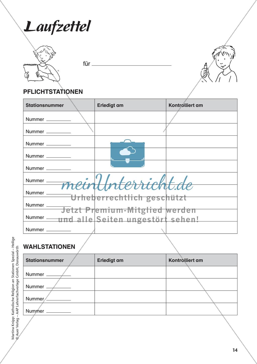 Kath. Religion an Stationen: Martin von Tours Preview 16