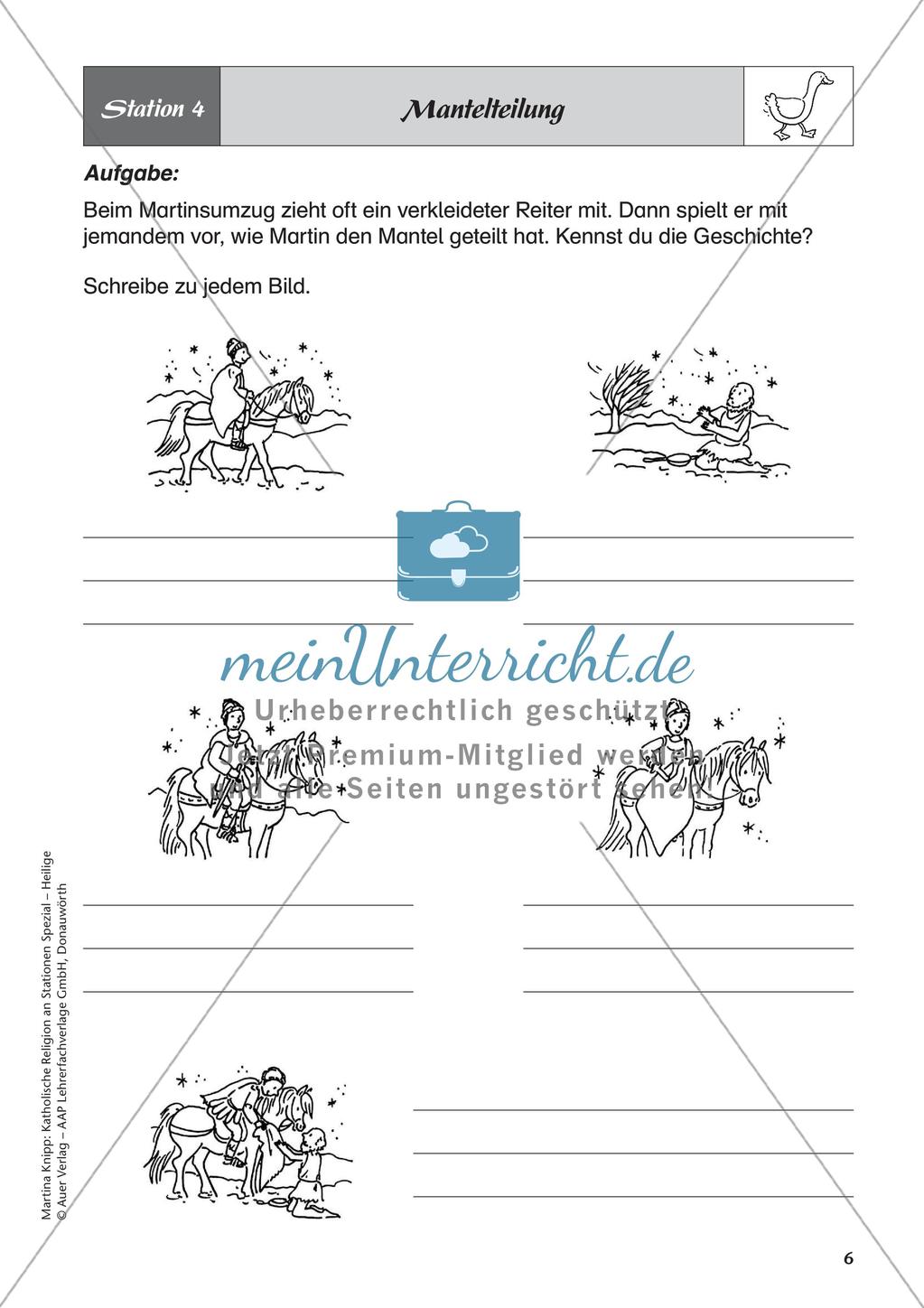 Kath. Religion an Stationen: Martin von Tours Preview 8