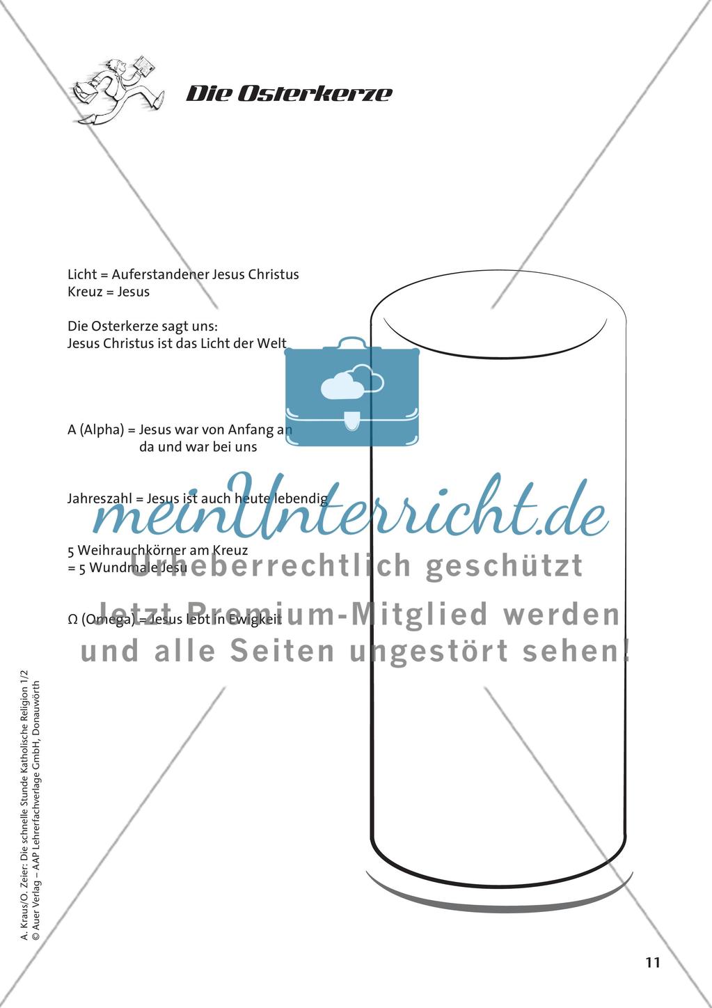 Die schnelle Stunde Kath. Religion: Klasse 1 Preview 13