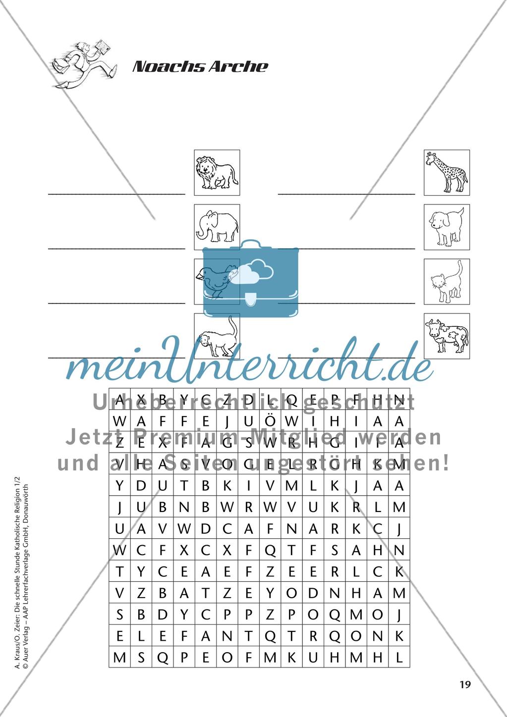 Die schnelle Stunde Kath. Religion: Klasse 1 Preview 21