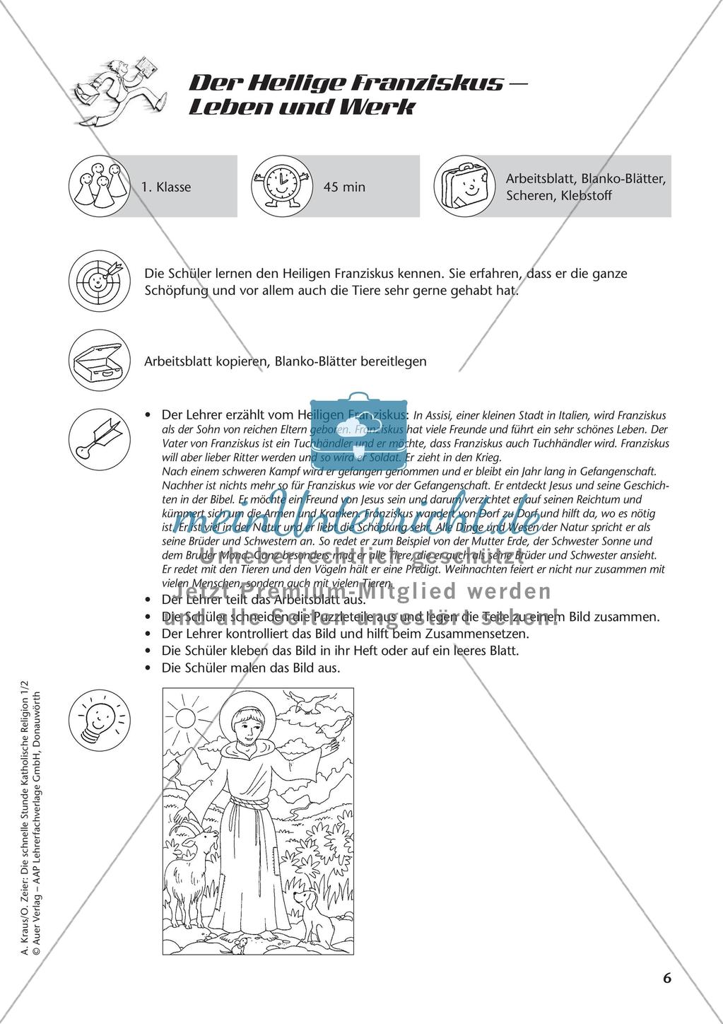 Die schnelle Stunde Kath. Religion: Klasse 1 Preview 8