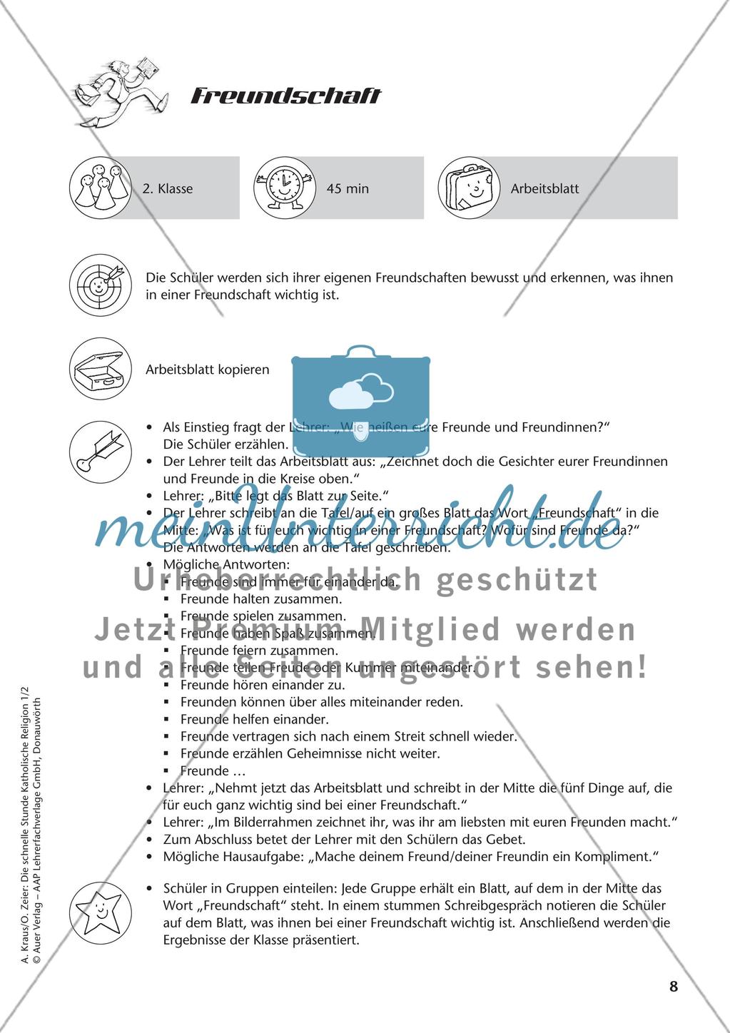 Die schnelle Stunde Kath. Religion: Klasse 2 Preview 10