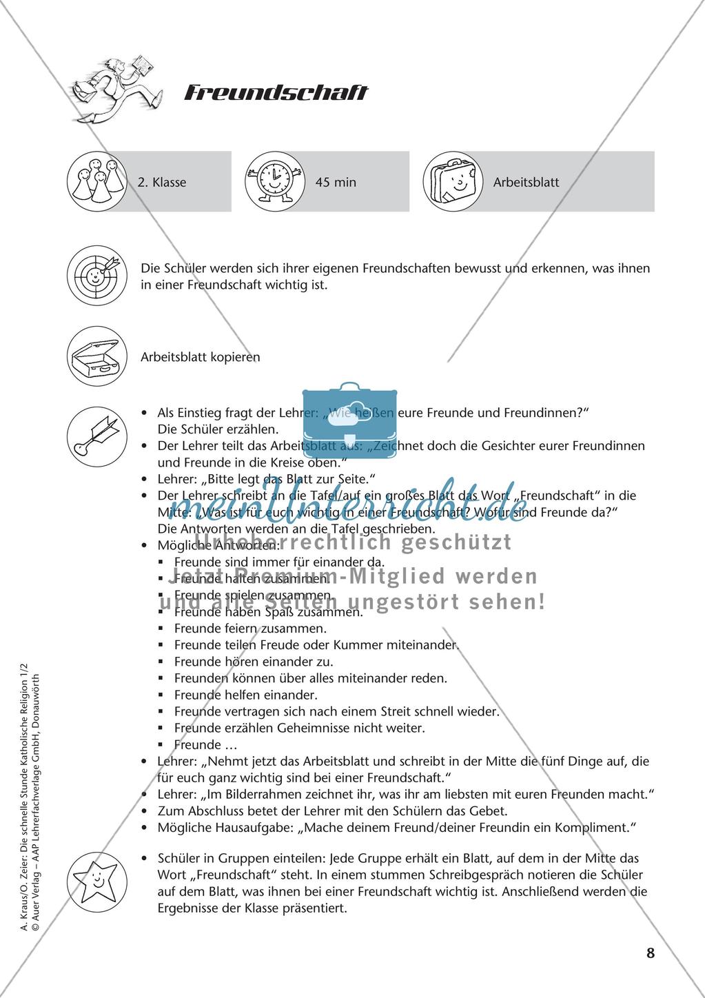 Die schnelle Stunde Kath. Religion: Klasse 2 Preview 10