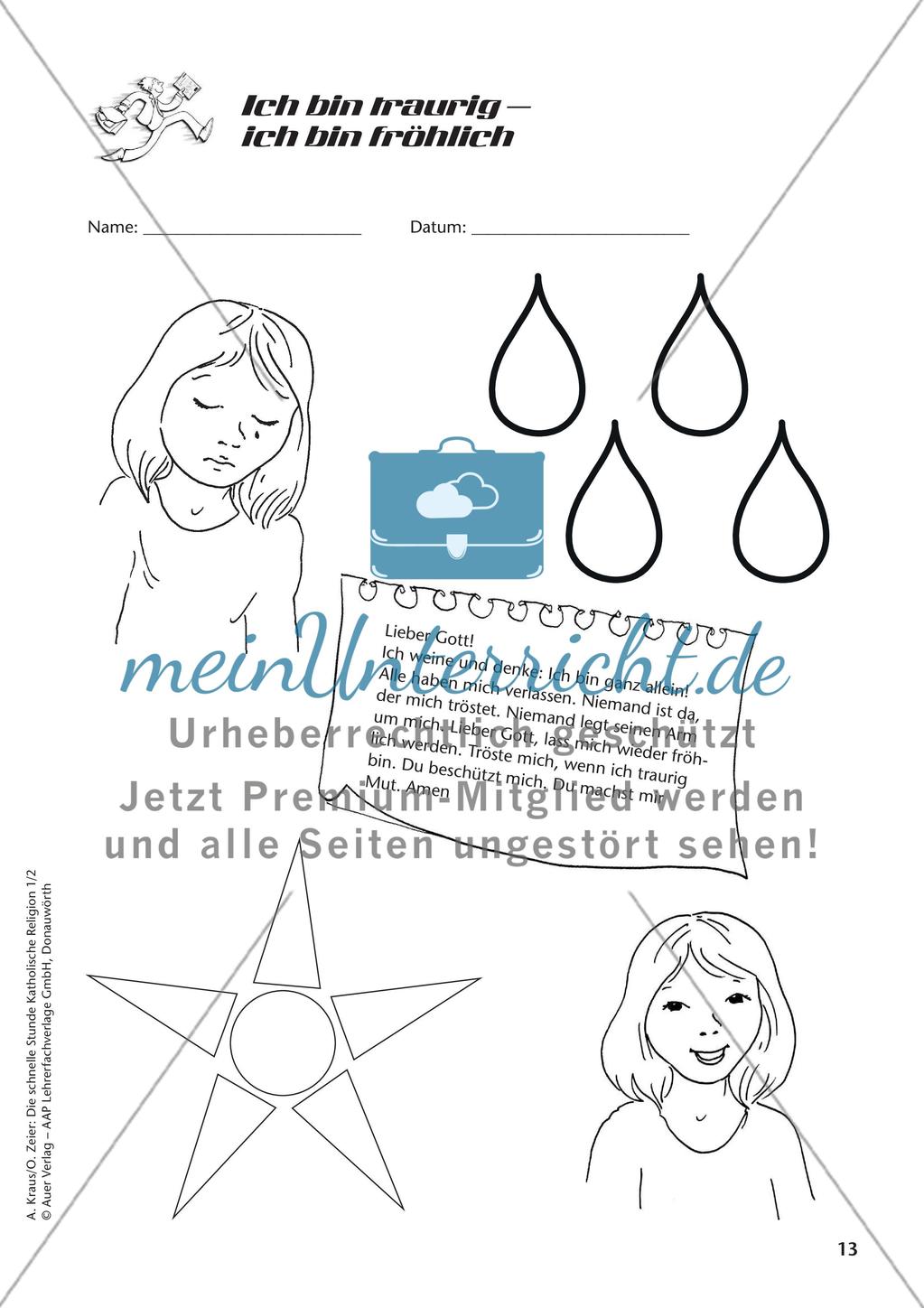 Die schnelle Stunde Kath. Religion: Klasse 2 Preview 15
