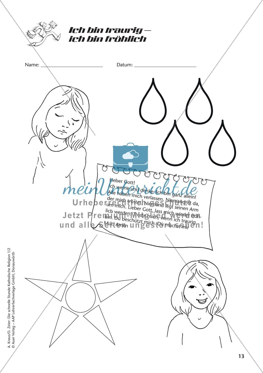 Die schnelle Stunde Kath. Religion: Klasse 2 Preview 15
