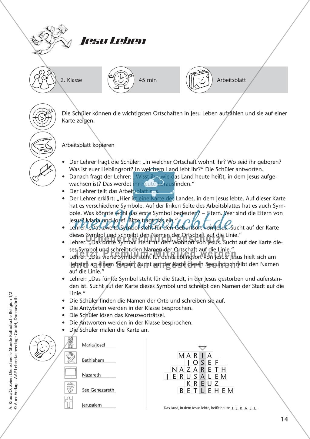 Die schnelle Stunde Kath. Religion: Klasse 2 Preview 16