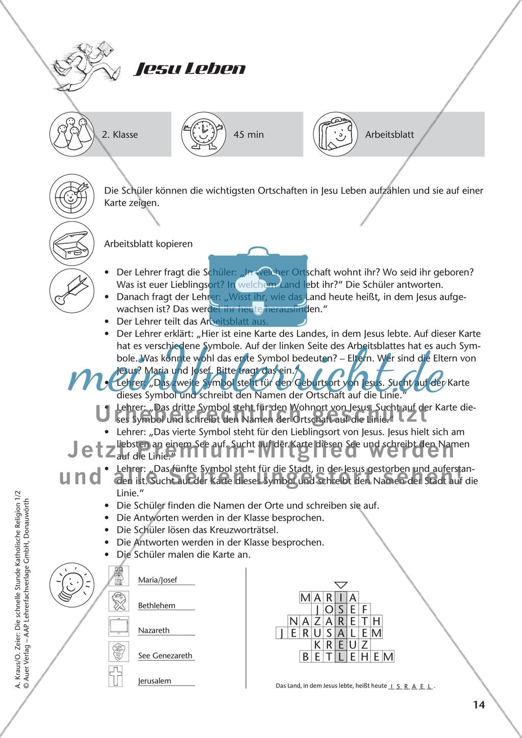 Die schnelle Stunde Kath. Religion: Klasse 2 Preview 16