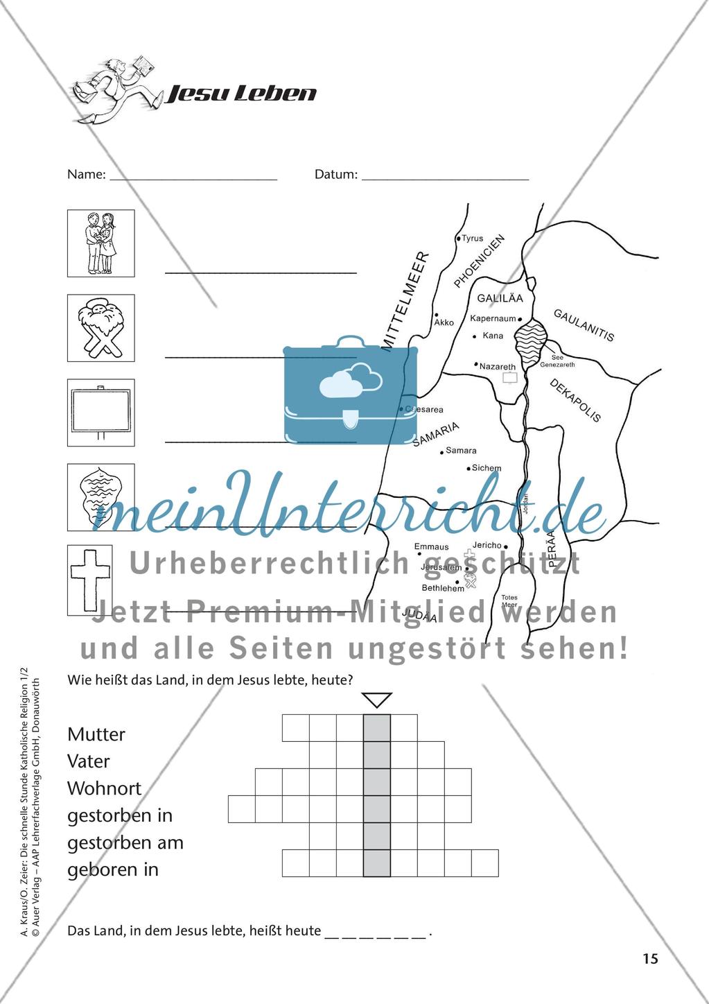 Die schnelle Stunde Kath. Religion: Klasse 2 Preview 17