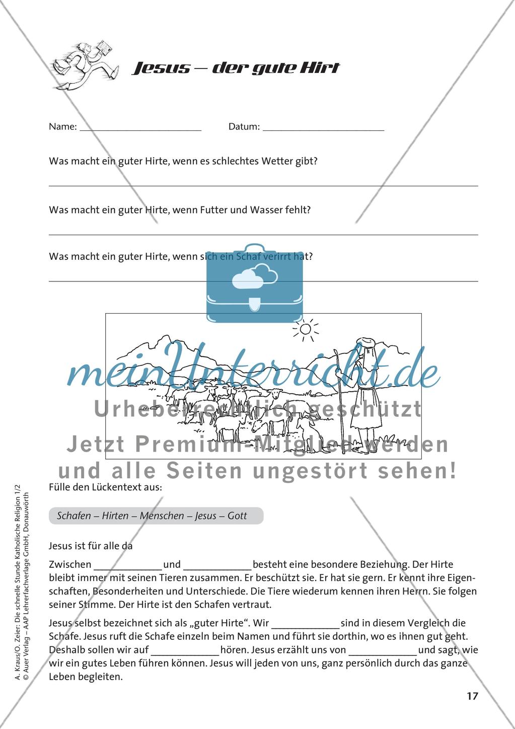 Die schnelle Stunde Kath. Religion: Klasse 2 Preview 19