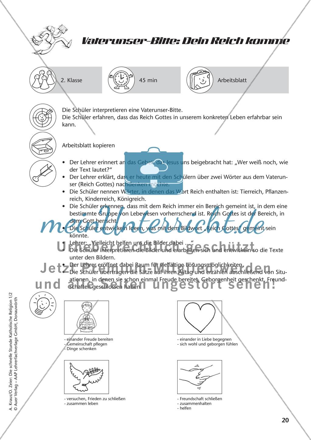 Die schnelle Stunde Kath. Religion: Klasse 2 Preview 22