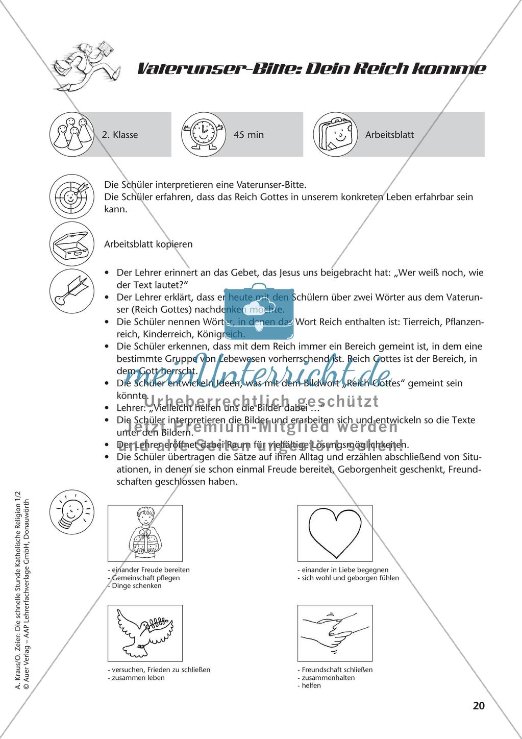 Die schnelle Stunde Kath. Religion: Klasse 2 Preview 22