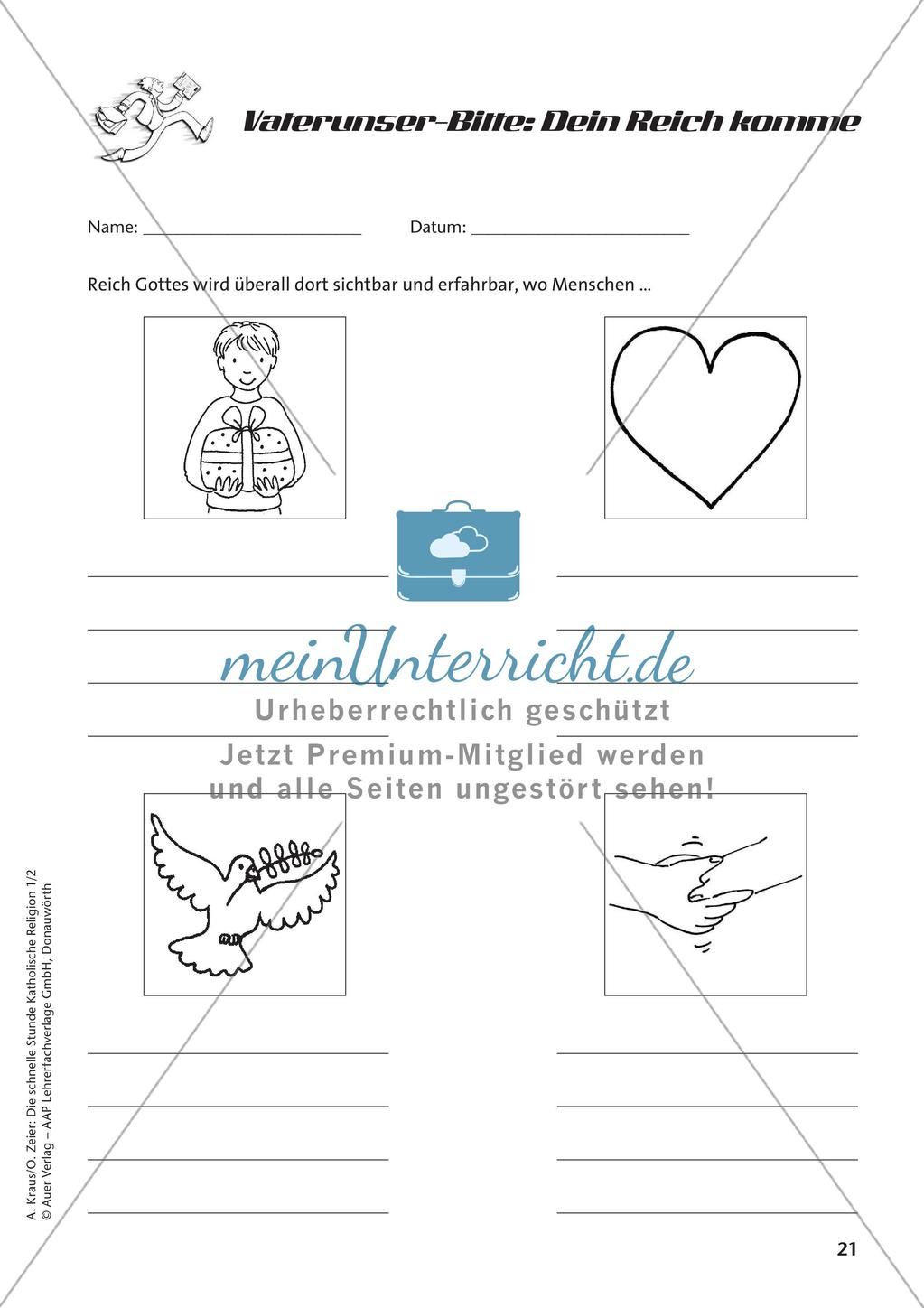 Die schnelle Stunde Kath. Religion: Klasse 2 Preview 23