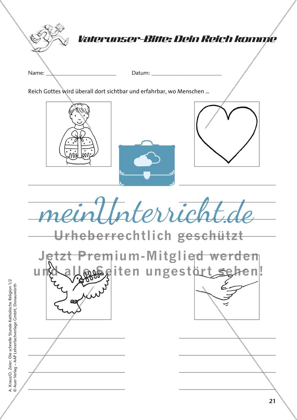 Die schnelle Stunde Kath. Religion: Klasse 2 Preview 23