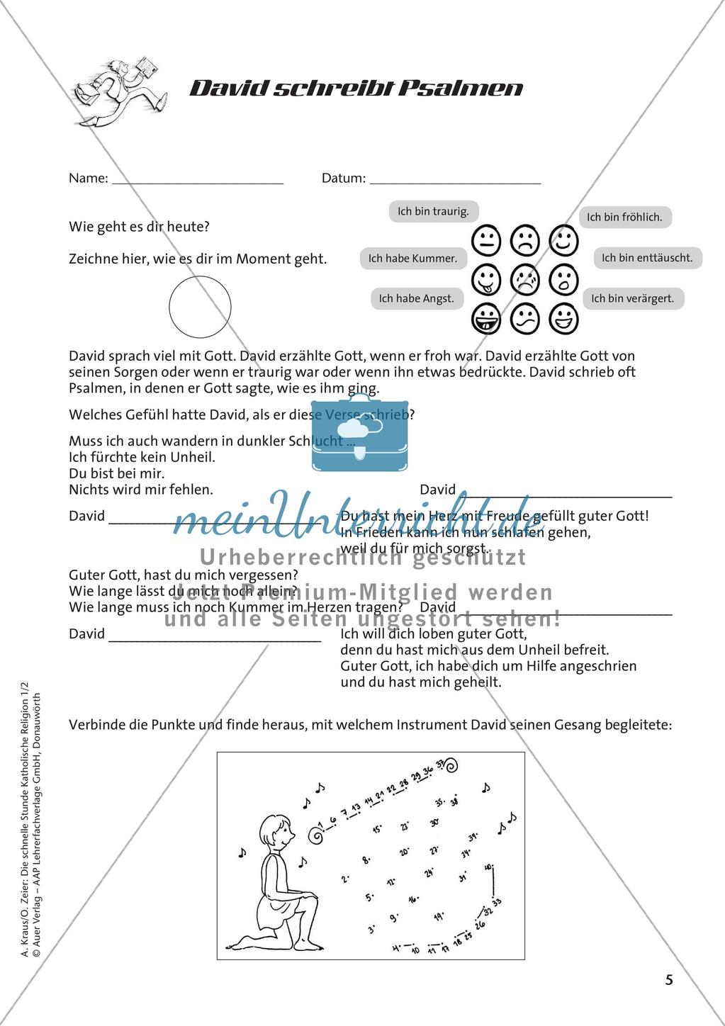 Die schnelle Stunde Kath. Religion: Klasse 2 Preview 7