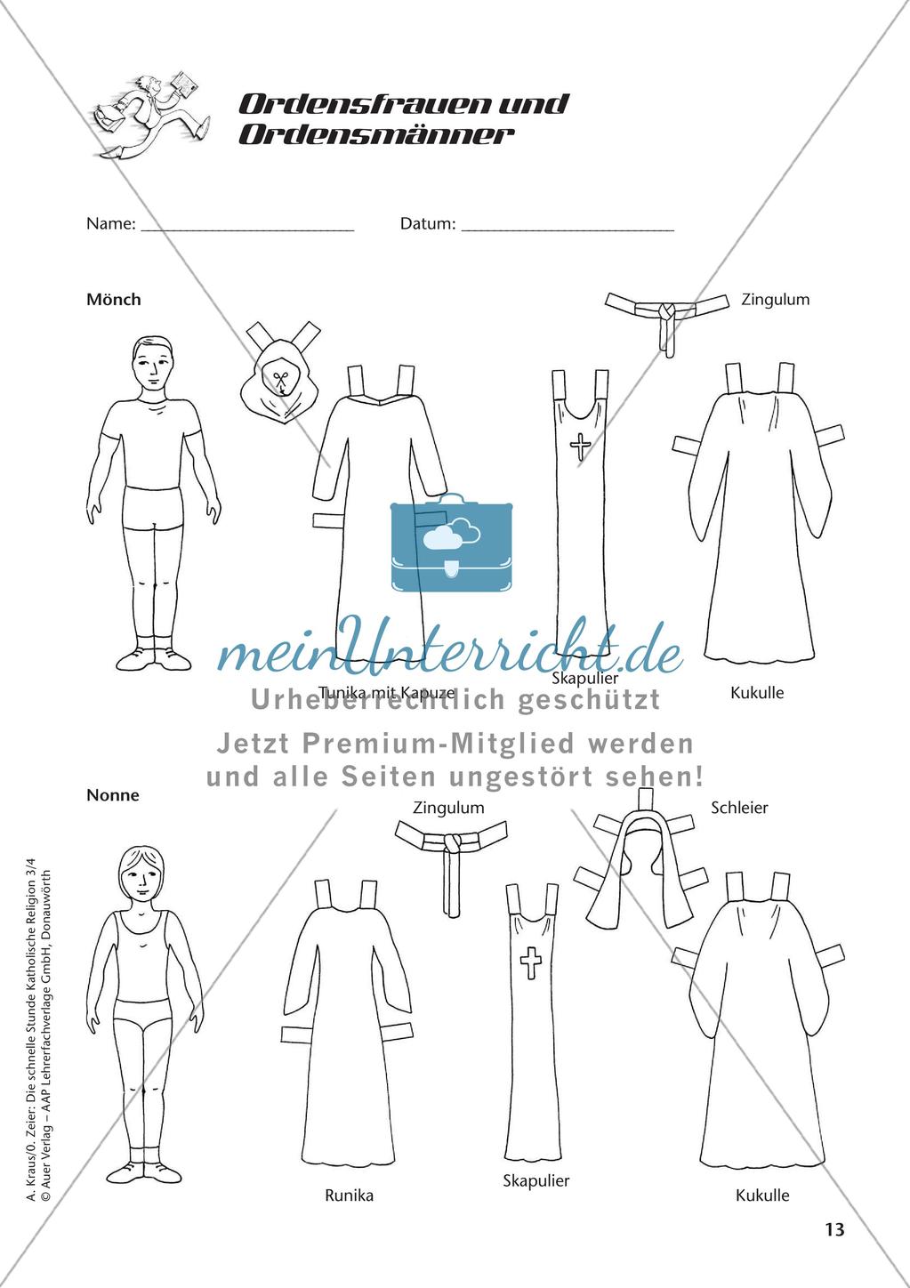 Die schnelle Stunde Kath. Religion: Klasse 3 Preview 15
