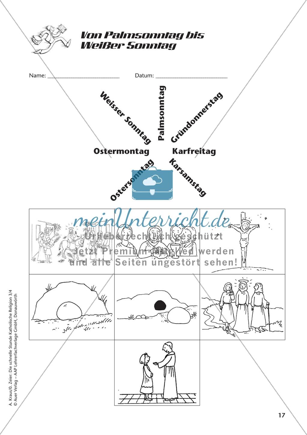 Die schnelle Stunde Kath. Religion: Klasse 3 Preview 19