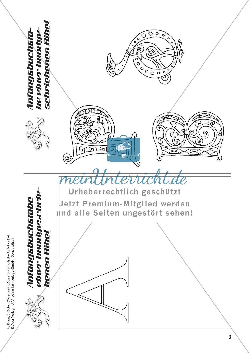 Die schnelle Stunde Kath. Religion: Klasse 3 Preview 5