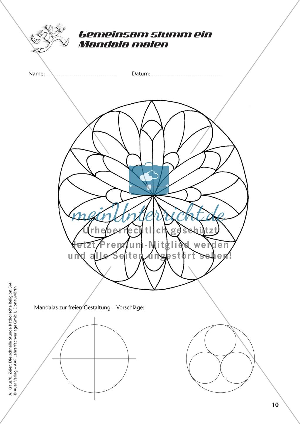 Die schnelle Stunde Kath. Religion: Klasse 4 Preview 12