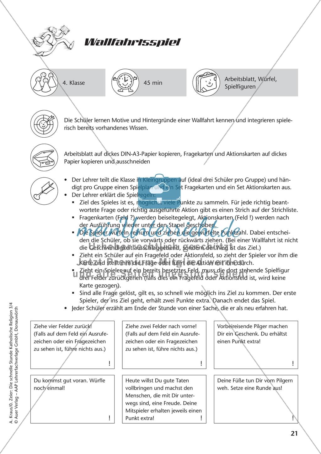 Die schnelle Stunde Kath. Religion: Klasse 4 Preview 23