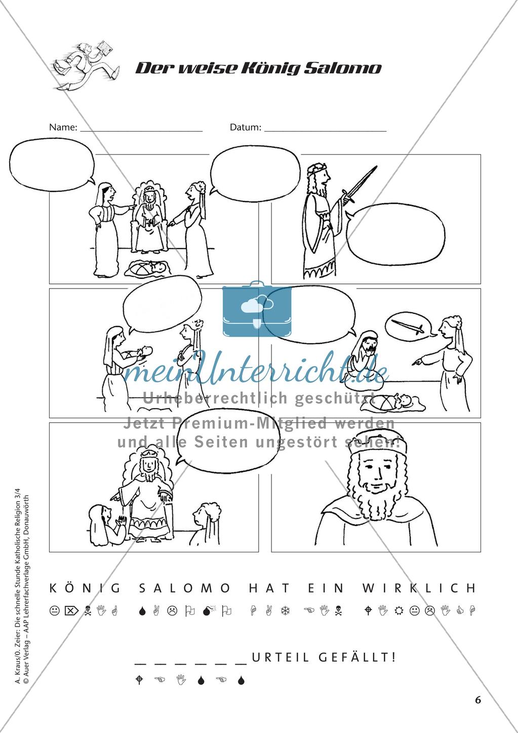 Die schnelle Stunde Kath. Religion: Klasse 4 Preview 8