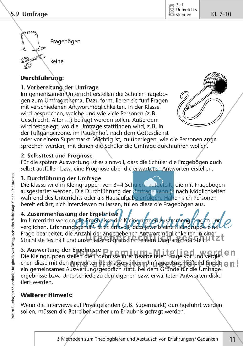 Methoden Religion: Theologisieren und Gedankenaustausch Preview 13