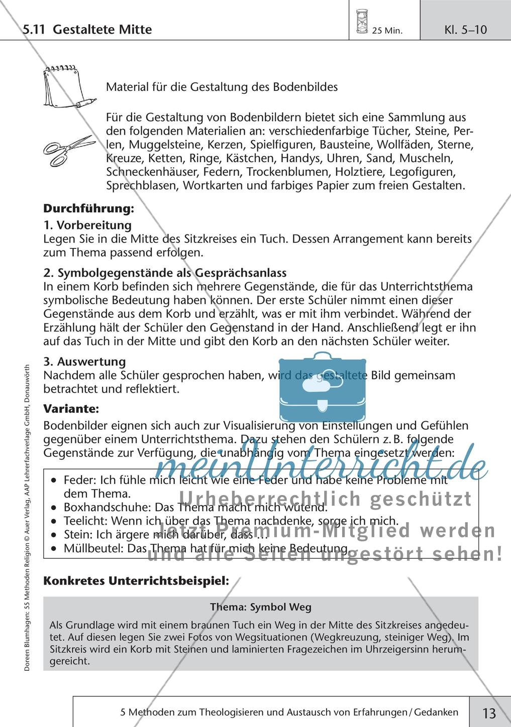 Methoden Religion: Theologisieren und Gedankenaustausch Preview 15