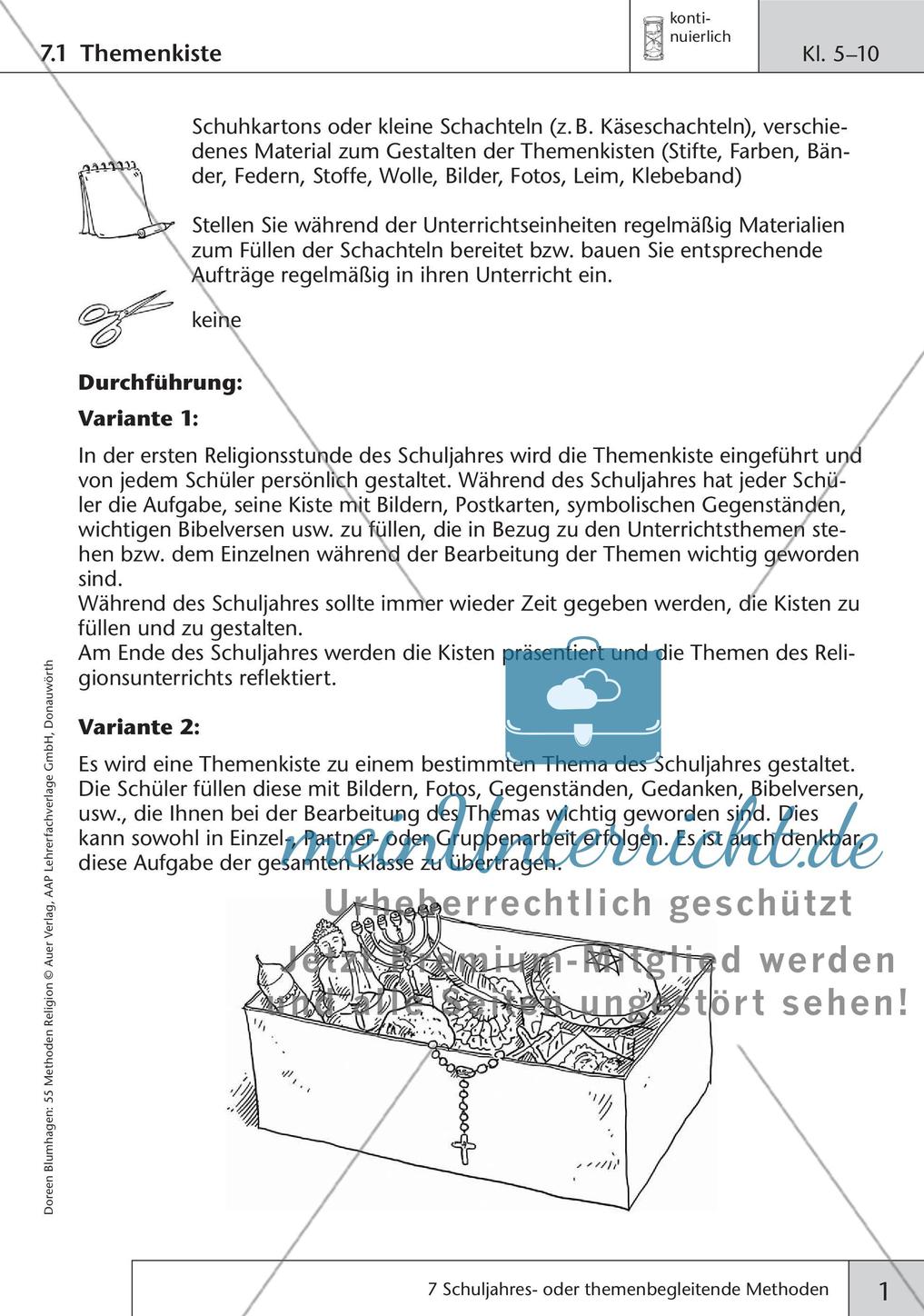 Methoden Religion: Schuljahres- und themenbegleitende Methoden Preview 3
