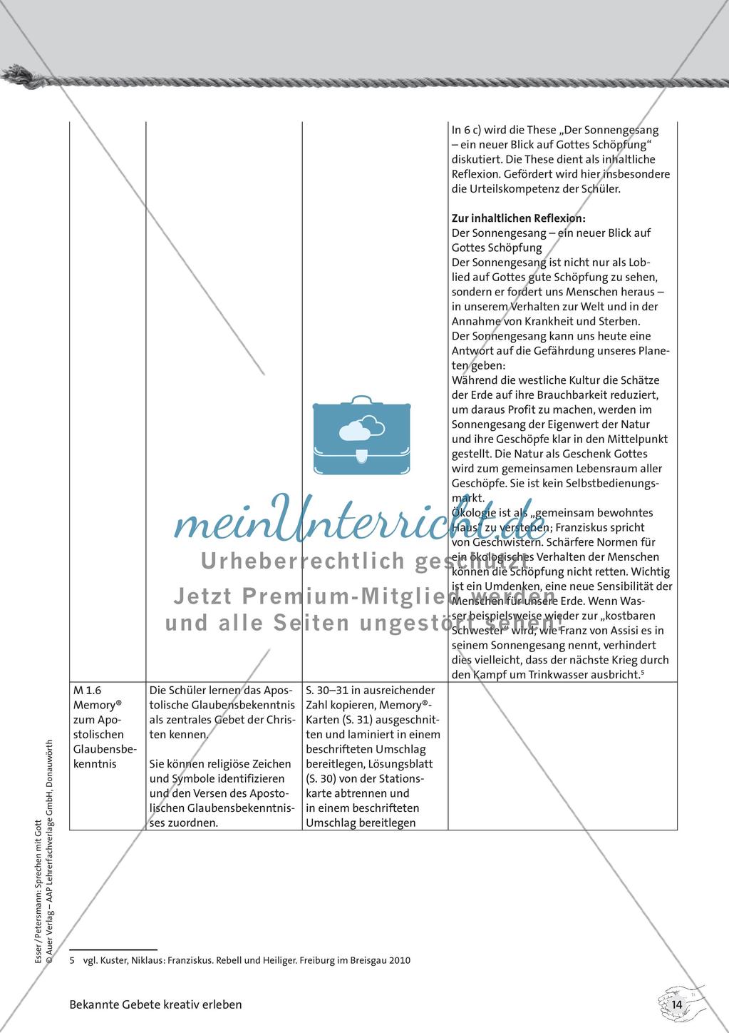 Sprechen mit Gott: Bekannte Gebete kreativ erleben Preview 16