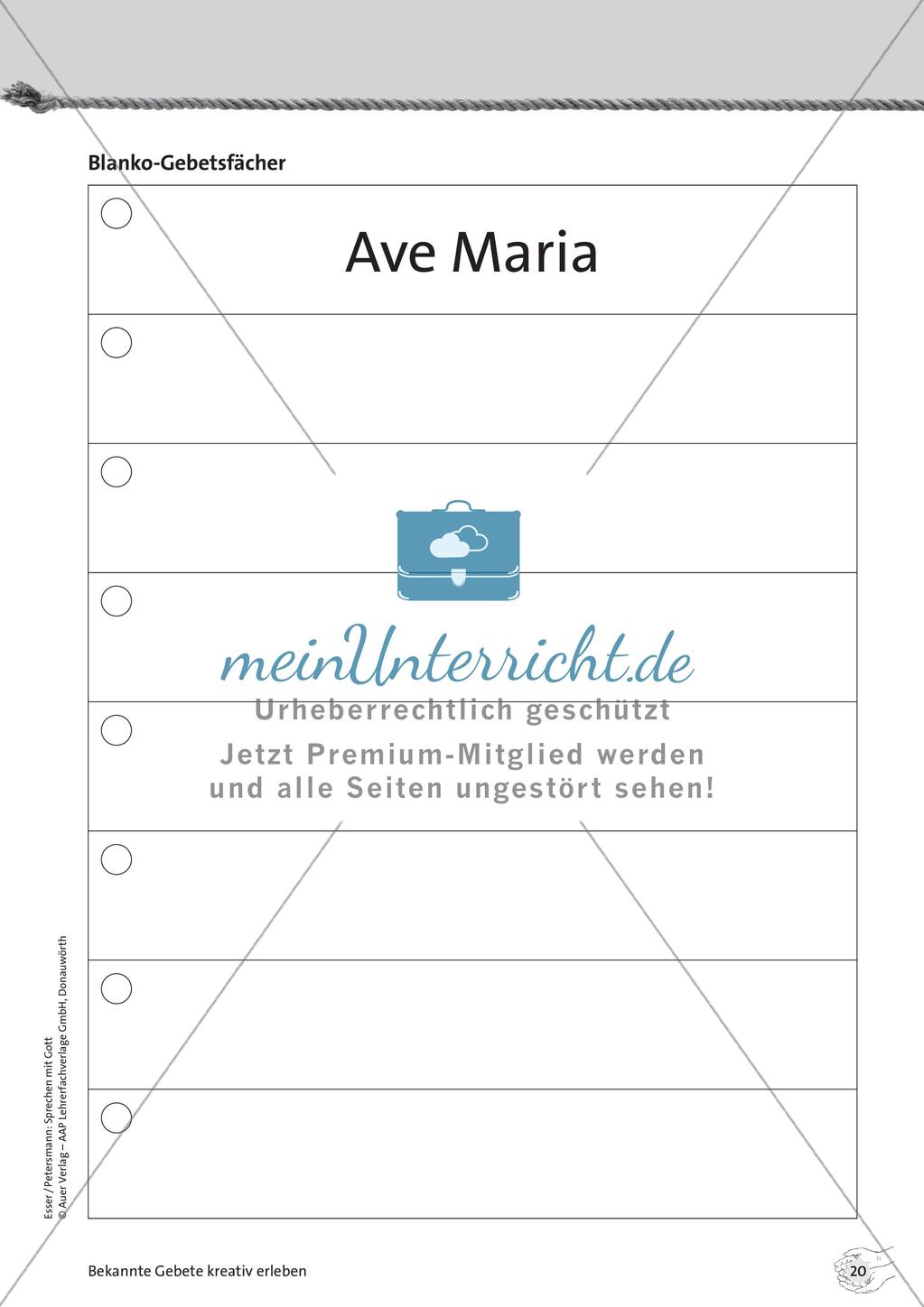 Sprechen mit Gott: Bekannte Gebete kreativ erleben Preview 22