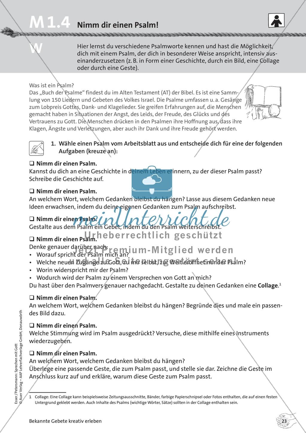 Sprechen mit Gott: Bekannte Gebete kreativ erleben Preview 25
