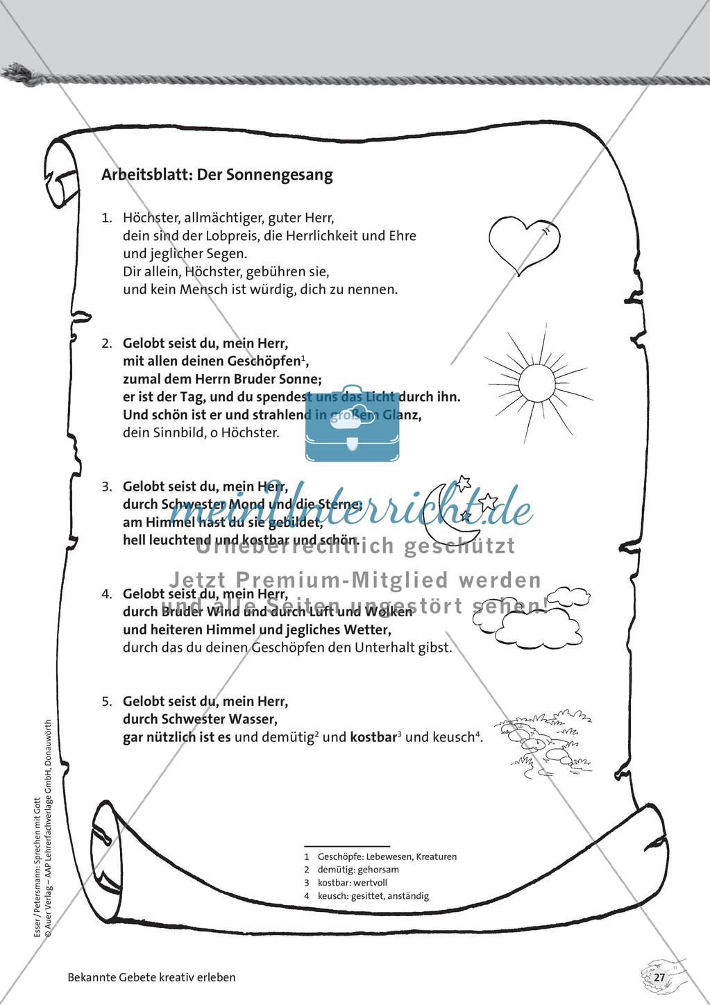 Sprechen mit Gott: Bekannte Gebete kreativ erleben Preview 29