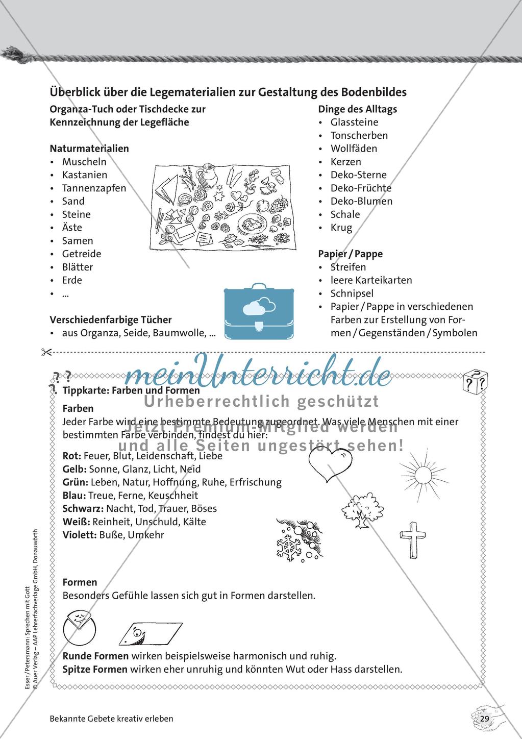 Sprechen mit Gott: Bekannte Gebete kreativ erleben Preview 31