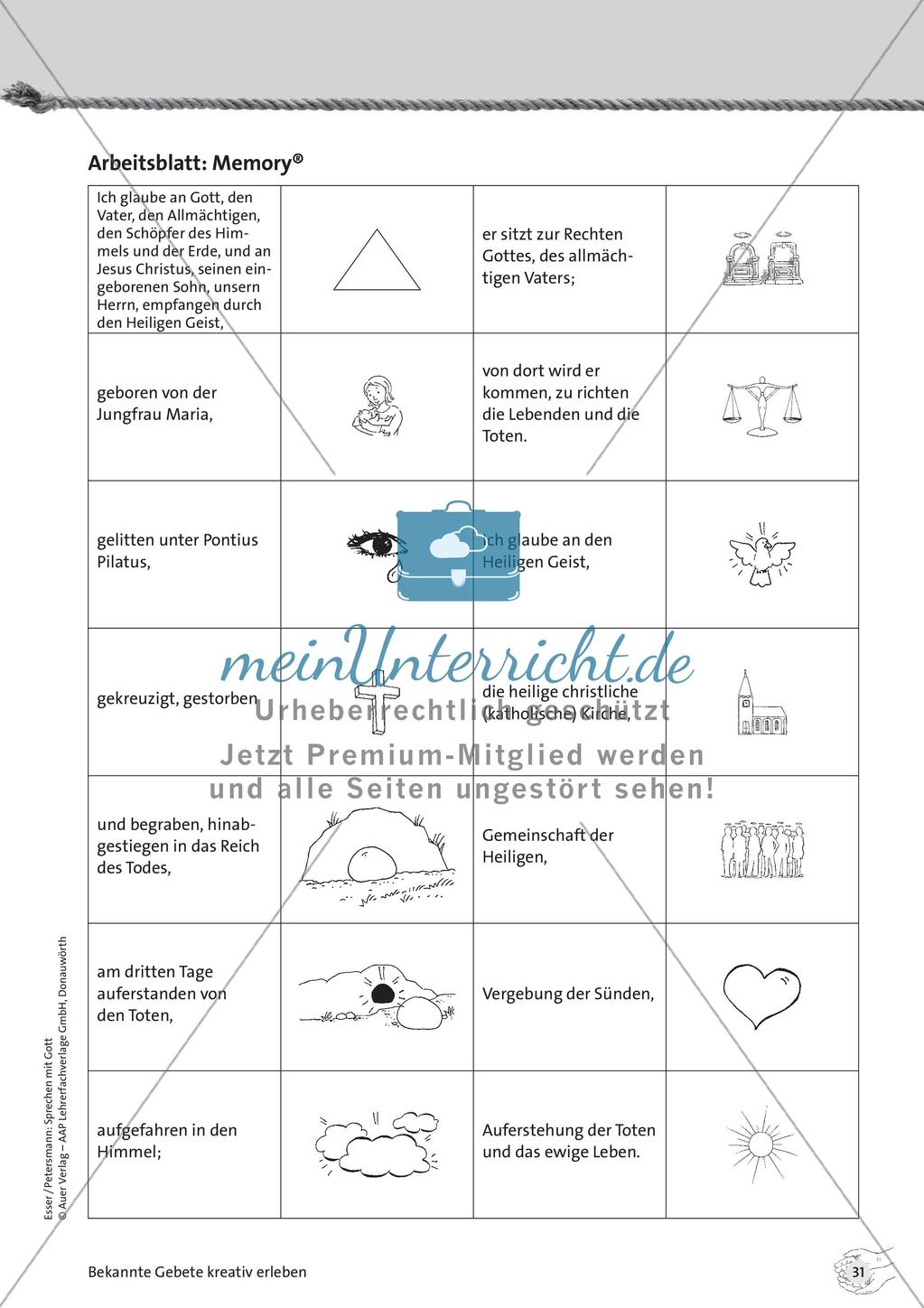 Sprechen mit Gott: Bekannte Gebete kreativ erleben Preview 33