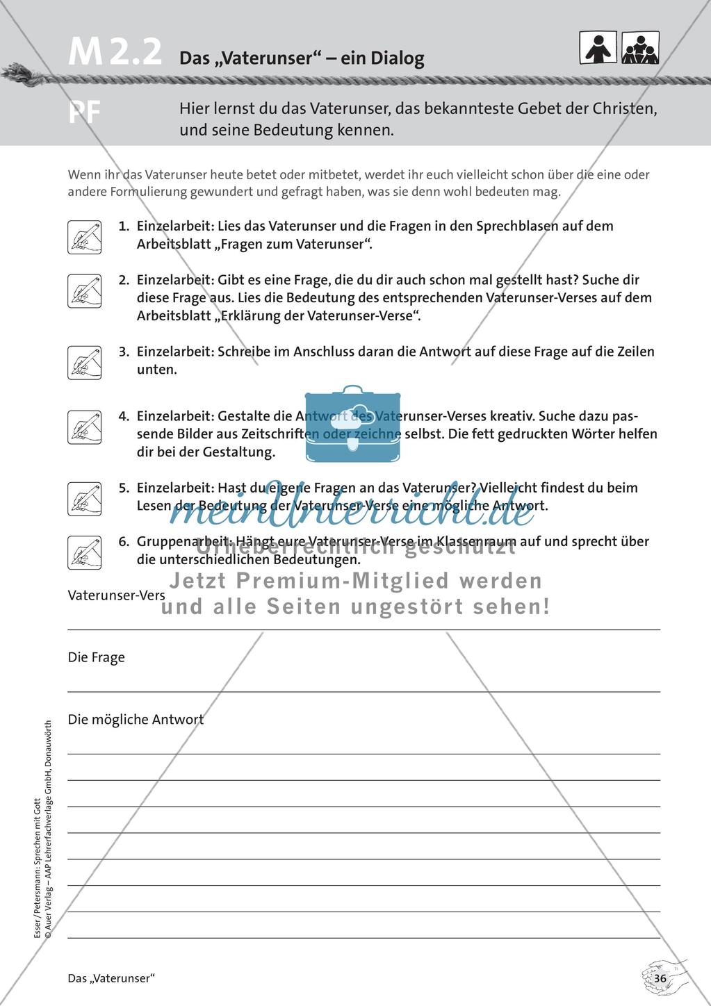 Sprechen mit Gott: Bekannte Gebete kreativ erleben Preview 38